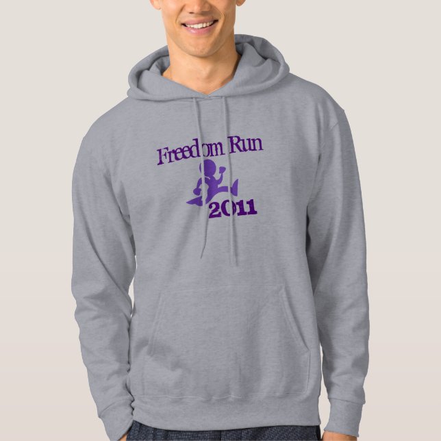 Freiheits-LaufHoodie Hoodie (Vorderseite)