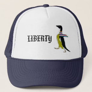 Freiheits-Pinguin Truckerkappe