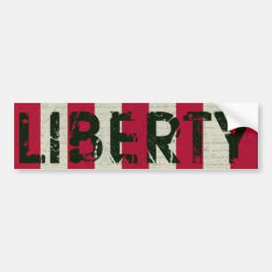 Freiheits-Schmutz-Flagge Autoaufkleber