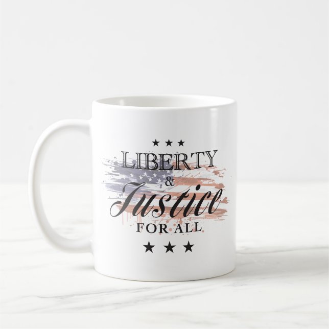 Freiheits-Tasse Kaffeetasse (Links)