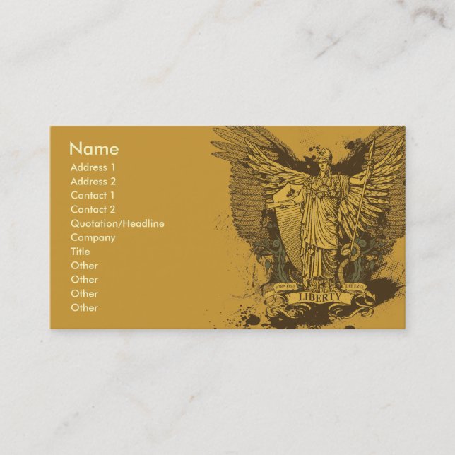 Freiheits-Wähler Libertas Karten (Vorderseite)