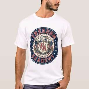 Freiheitsakademie Patriotische Patriotische Univer T-Shirt