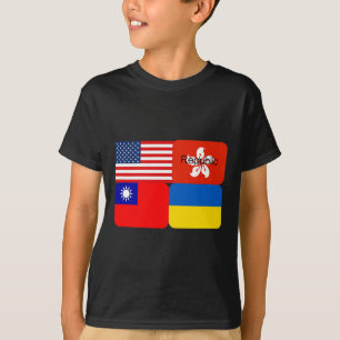 Freiheitsallianz Usa Hong Kong Republik Taiwan Ukr T-Shirt