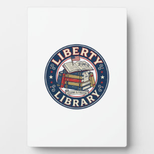 Freiheitsbibliothek Patriotische Patriotische Bibl Fotoplatte