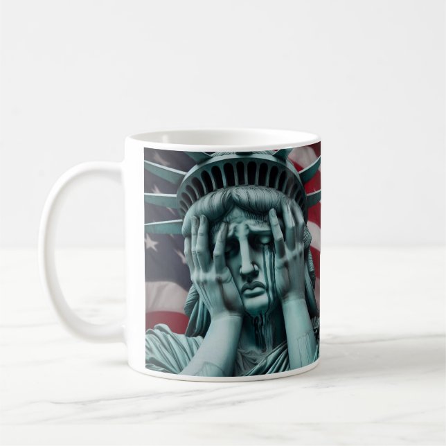 Freiheitscupstatue Kaffeetasse (Links)