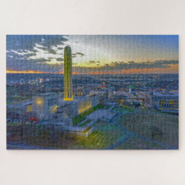 Freiheitsdenkmal bei Sunset, Kansas City, Missouri