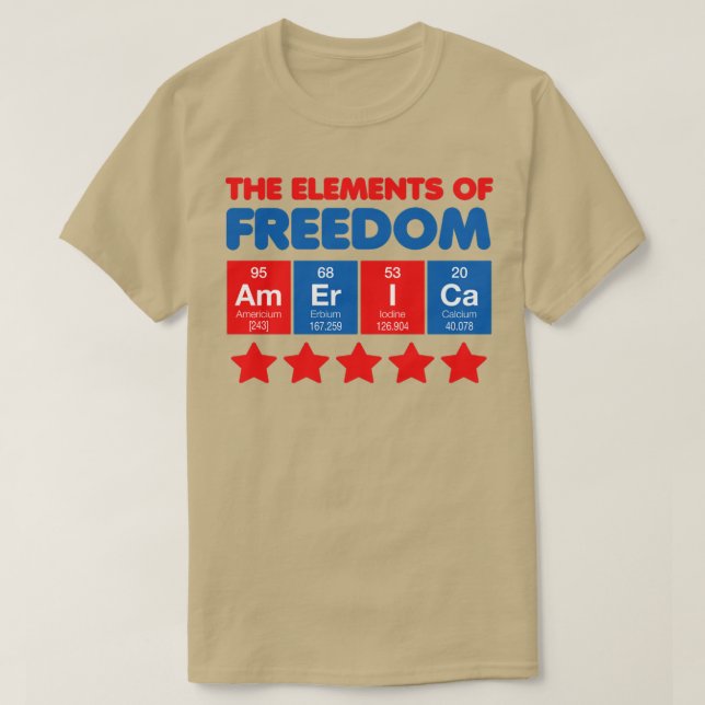 Freiheitselemente T-Shirt (Design vorne)