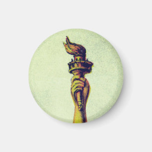 Freiheitsflamme Magnet
