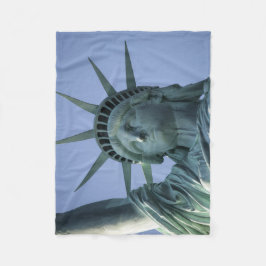 Freiheitsflechtenstatue Fleecedecke