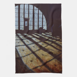 Freiheitshallen, Insel Ellis Geschirrtuch