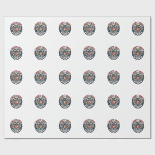 Freiheitskamm Patriotic Patriotische Heraldik Wapp Geschenkpapier