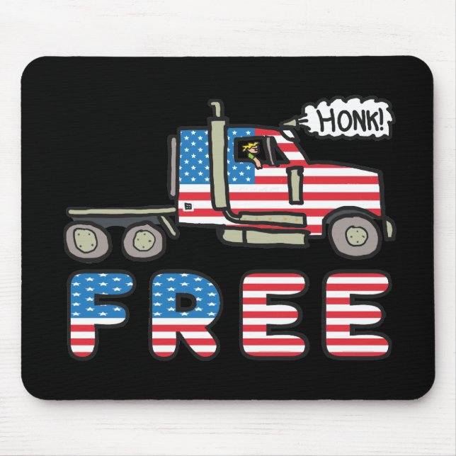 Freiheitskonvoi Mousepad (Vorne)
