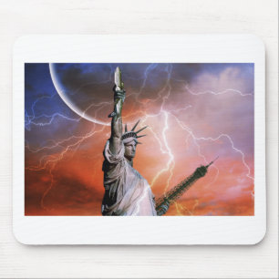 Freiheitslichtstatue. Mousepad