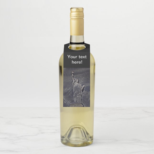 Freiheitsmalerei Flaschenanhänger (Auf Flasche)