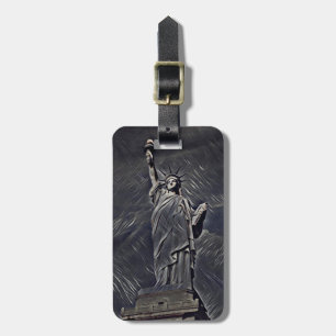 Freiheitsmalerei Gepäckanhänger