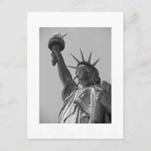 Freiheitsstatue 5 postkarte