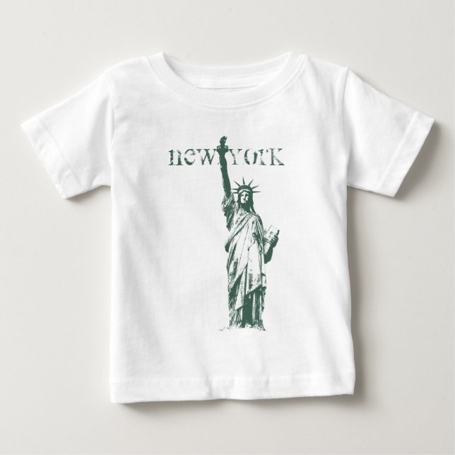 Freiheitsstatue Baby-New- YorkShirt-NYC Andenken Baby T-shirt (Vorderseite)