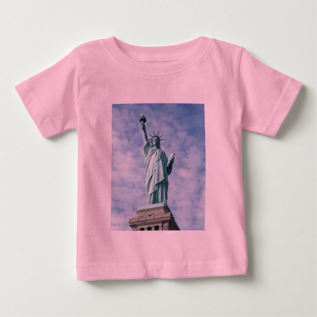 Freiheitsstatue Baby T-shirt (Vorderseite)