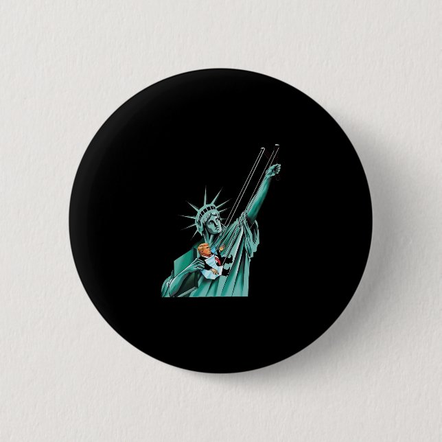 Freiheitsstatue  button (Vorderseite)