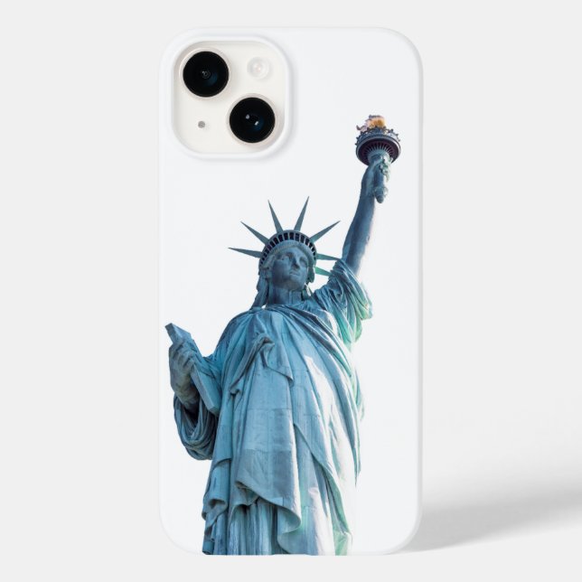 Freiheitsstatue Case-Mate iPhone 14 Hülle (Rückseite)