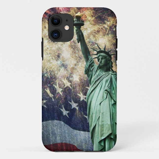 Freiheitsstatue Case-Mate iPhone Hülle (Rückseite)