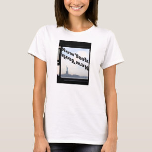 Freiheitsstatue das T-Shirt New- Yorkfrauen Fähre