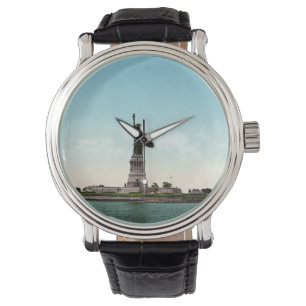 Freiheitsstatue der 1920er Jahre New Yorker Hafen Armbanduhr