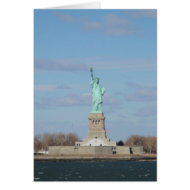 Freiheitsstatue der Insel Ellis (Vorne)