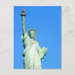 Freiheitsstatue des New Yorker Fotos Postkarte