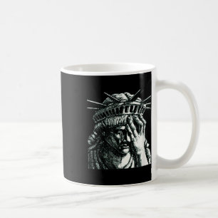 Freiheitsstatue, die gegen Trump Widerstand leiste Kaffeetasse