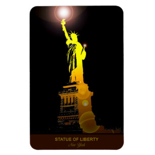 Freiheitsstatue Flexible Travel Magnet