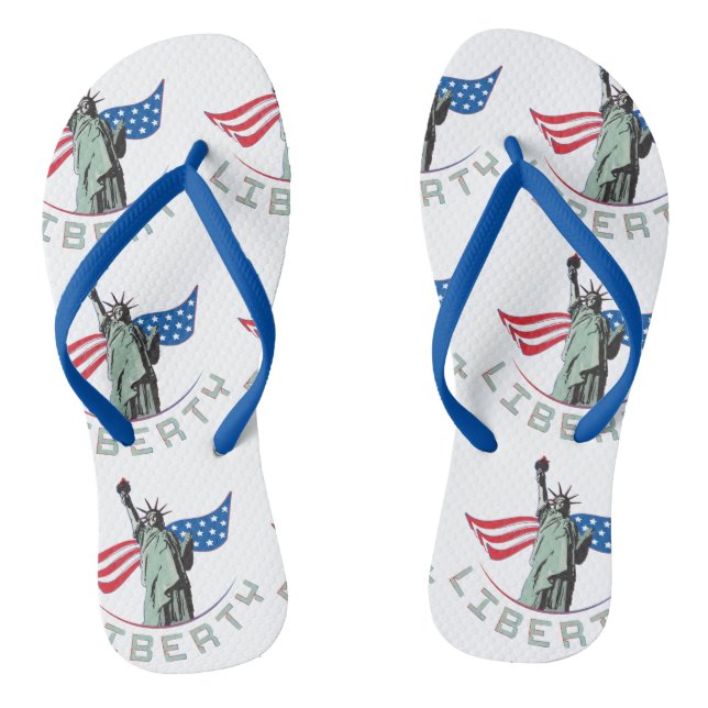 Freiheitsstatue Flip Flops (Fußbett)