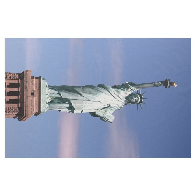 Freiheitsstatue Fotografie Stoff (Yard (91,4 cm))