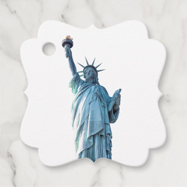 Freiheitsstatue Geschenkanhänger (Vorderseite)