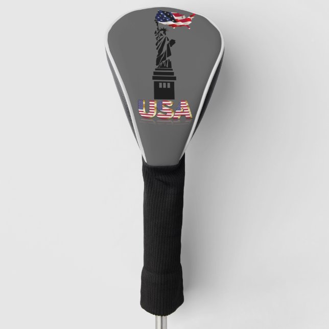 Freiheitsstatue Golf Headcover (Vorderseite)