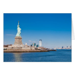 Freiheitsstatue, Hudson River und Manhattan