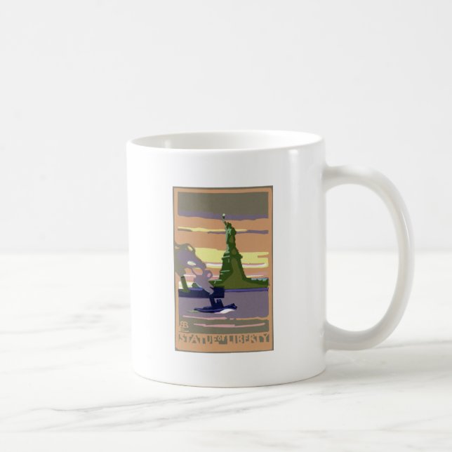 Freiheitsstatue Kaffeetasse (Rechts)