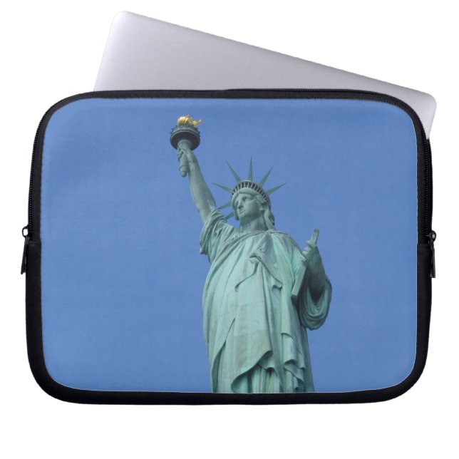 Freiheitsstatue Laptopschutzhülle (Vorderseite)