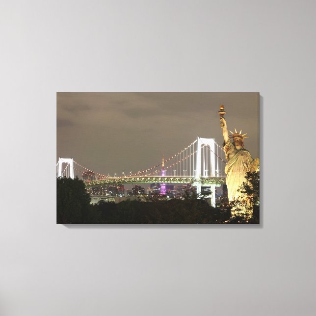 Freiheitsstatue Leinwanddruck (Vorderseite)