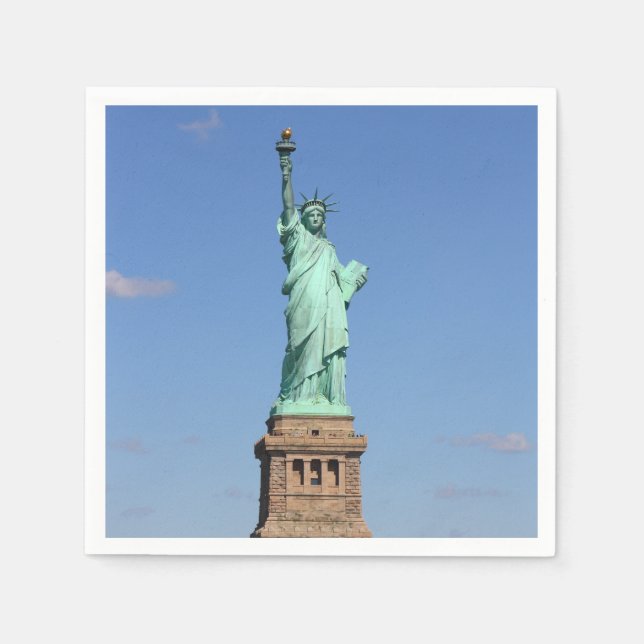 Freiheitsstatue Napkins Serviette (Vorderseite)