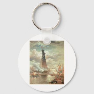 Freiheitsstatue, New York circa 1800's Schlüsselanhänger