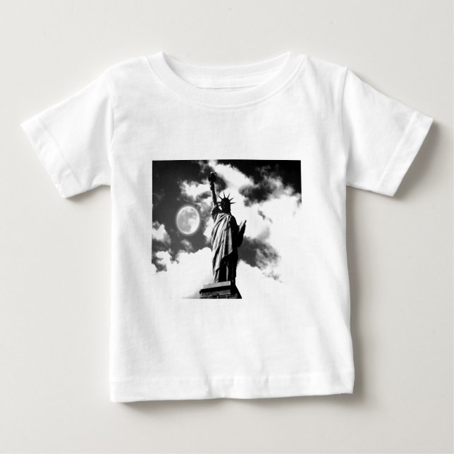 Freiheitsstatue New York City Baby T-shirt (Vorderseite)