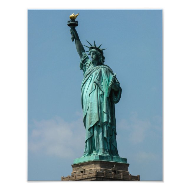 Freiheitsstatue, New York City - Foto Print (Vorne)