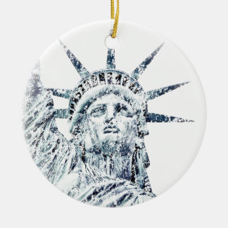 Freiheitsstatue New York City Keramikornament