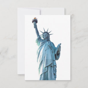 Freiheitsstatue New York City RSVP Karte