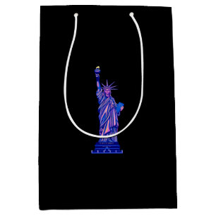 Freiheitsstatue-New York City-Sehenswürdigkeit- Mittlere Geschenktüte