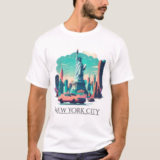 Freiheitsstatue New York City T - Shirt