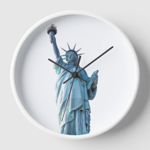 Freiheitsstatue New York City Uhr