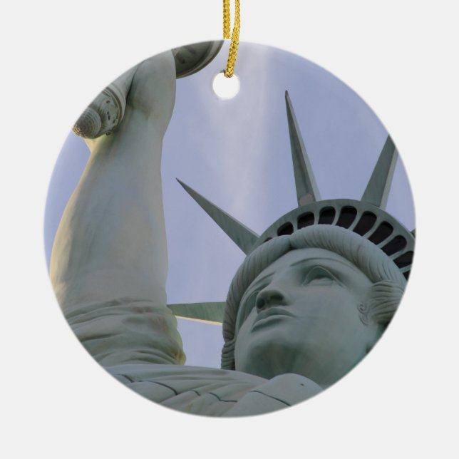 Freiheitsstatue, New York Keramikornament (Vorne)