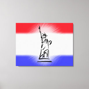 Freiheitsstatue New York Leinwanddruck